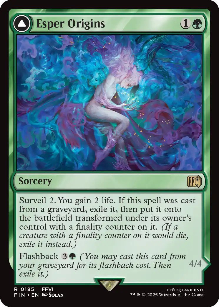 final fantasy vi mtg cards Magic the Gathering: Collector Commander Deck draw a card Final Fantasy Commander Decks Revealed,