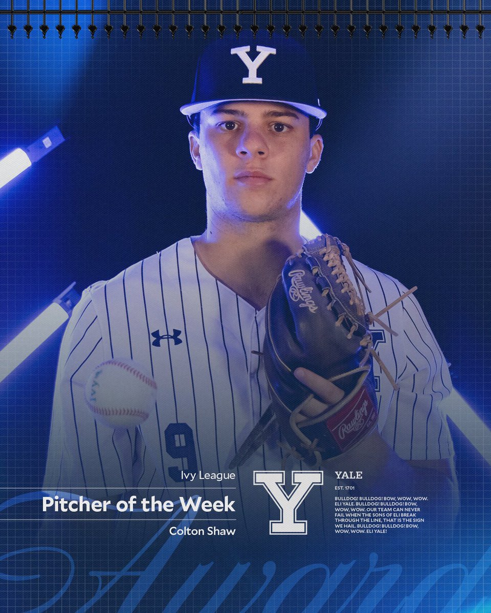 Yale Baseball (@yalebaseball) on Twitter photo Sweeping all 3β£ <a href="/IvyLeague/">Ivy League</a> weekly awards ππ§Ή
π° tinyurl.com/f6p76ja9
#ThisIsYale Sweeping all 3β£ <a href="/IvyLeague/">Ivy League</a> weekly awards ππ§Ή
π° tinyurl.com/f6p76ja9
#ThisIsYale
