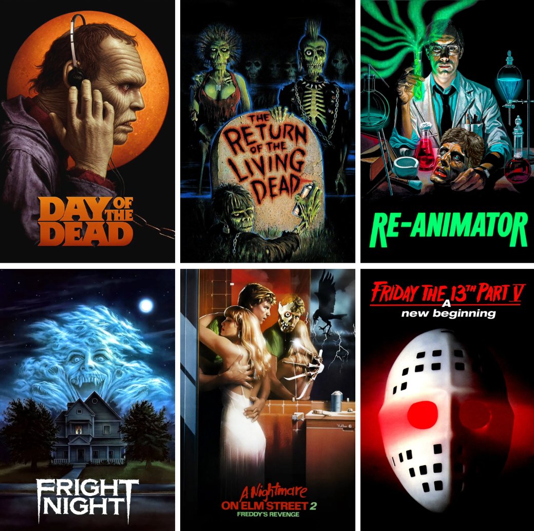 What's your favorite film among these six from 1985?