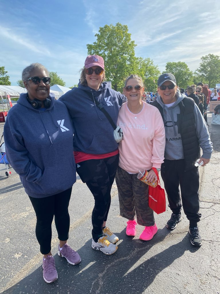 We enjoyed a beautiful day with family and friends during the Central Kentucky Heart Walk on Saturday at Keeneland!