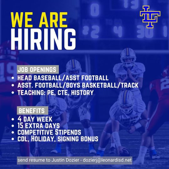 LeonardISD Athletics (@leonardisdath) on Twitter photo 