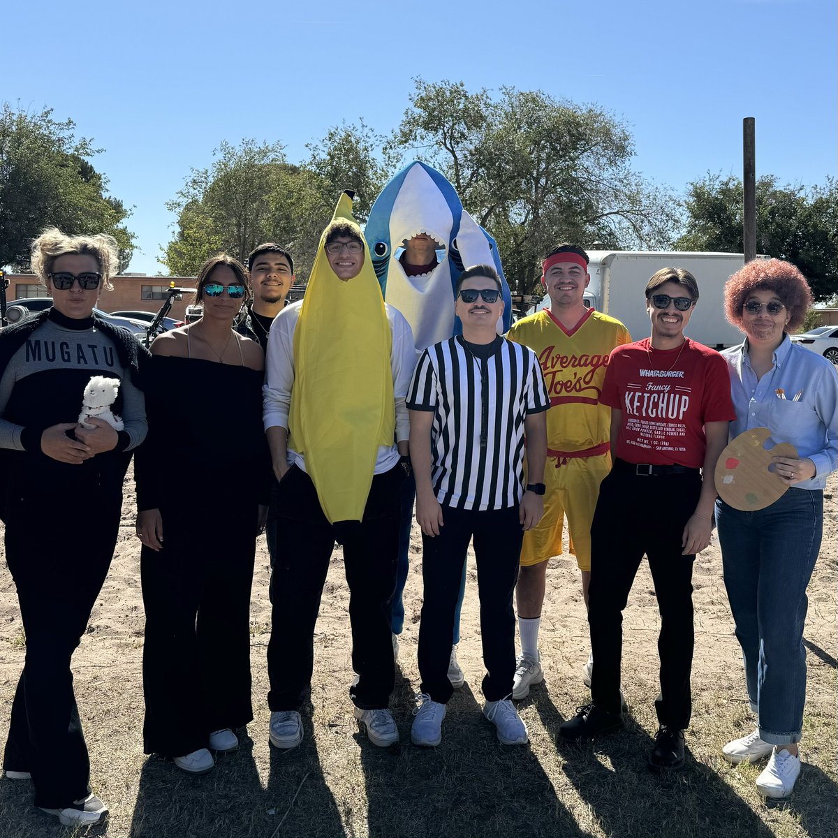 That’s a wrap 🎬

After more than 130 home events, we’ve gotten to the end of the ‘24-25 athletic year on campus! 

So many people work hard to make Aggie Games the best - especially our GAs &amp; interns 🤝

Couldn’t be done without our anchors ⚓️ <a href="/RandleLynner/">Randle Dominguez</a> &amp; <a href="/Korey_padilla02/">Korey Padilla</a>