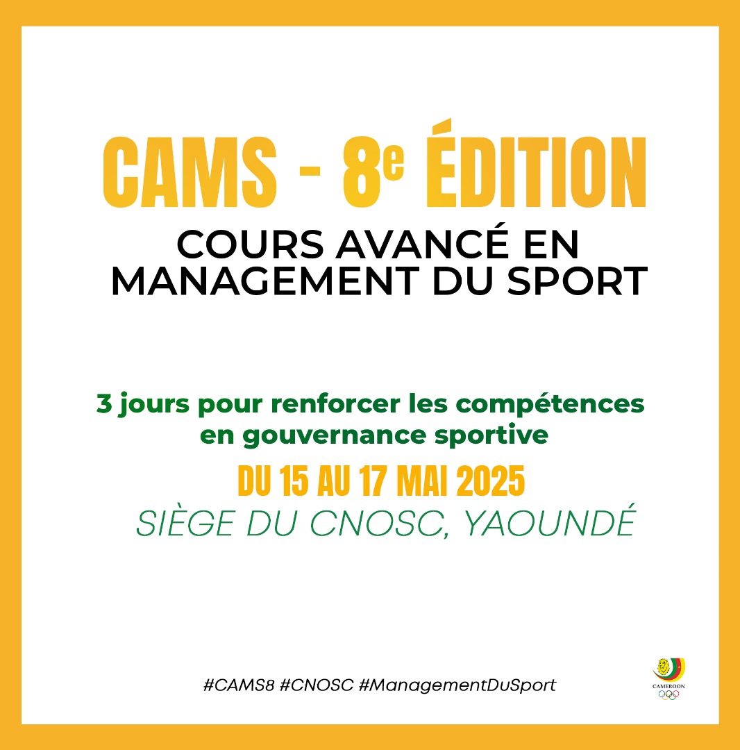 Comité Olympique CMR tweet media