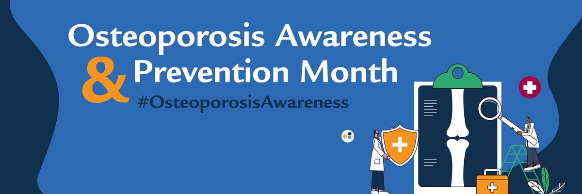 May is Osteoporosis Awareness Month — a time to highlight the importance of bone health across the lifespan.
Early prevention, timely diagnosis, and effective management are key to reducing fracture risk and improving quality of life.
#OsteoporosisAwareness #BoneHealth