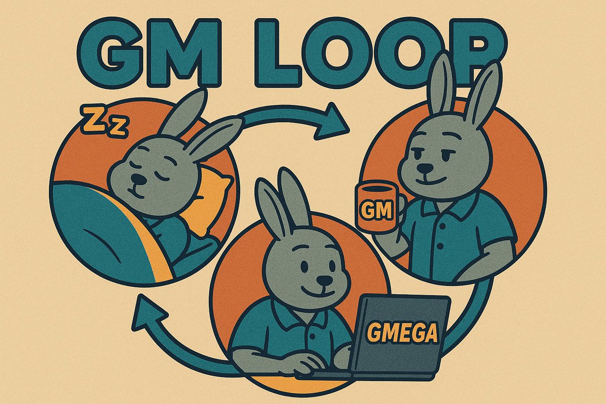 GmegaFun's tweet image. GM LOOP!  

➰ Before GMEGA Launch