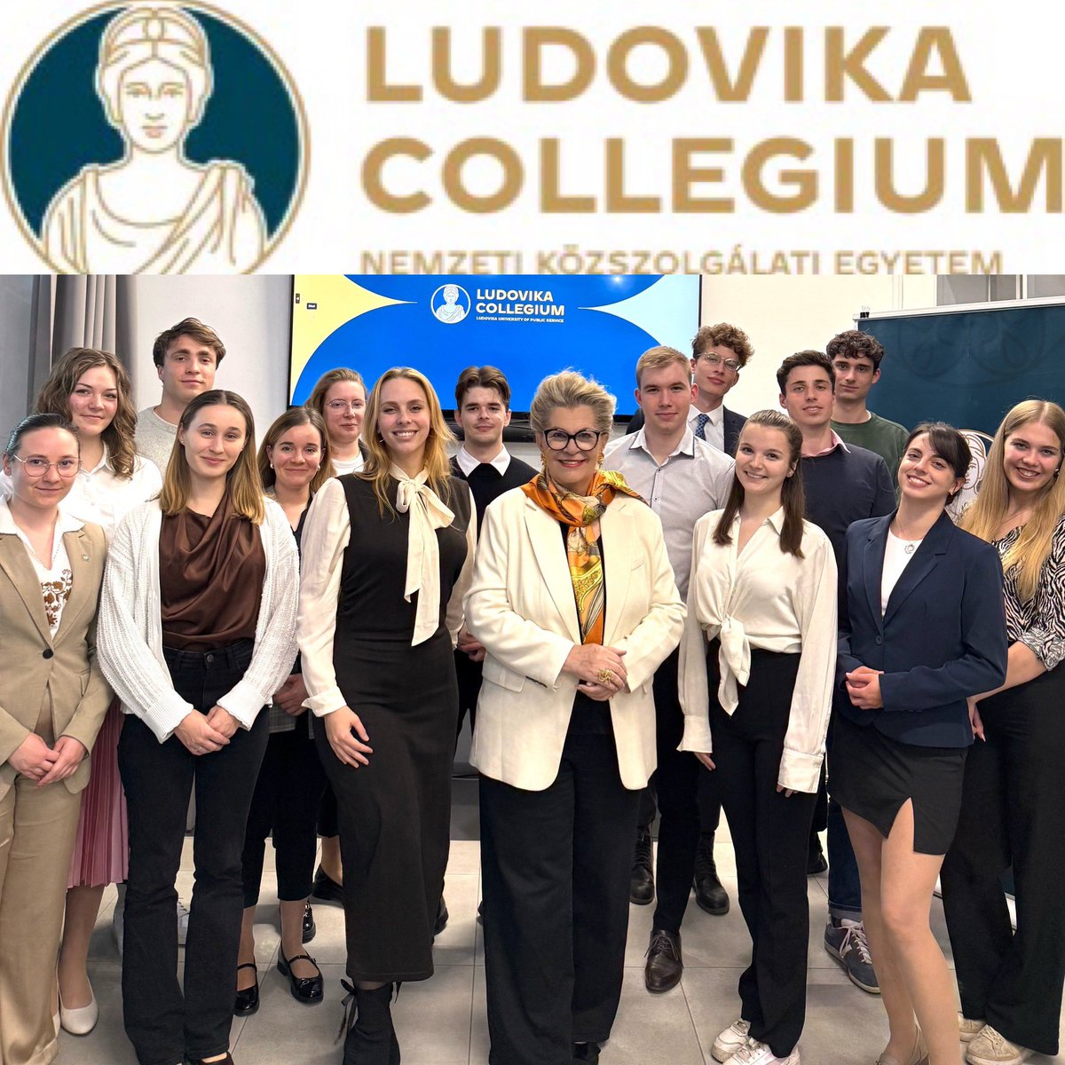 Ambassador Bogyay (@katalinbogyay) on Twitter photo Final exam tonight at my course on UN’80 @ludovikacollegium <a href="/uni_nke/">Ludovika - University of Public Service</a> . I asked my students to present a national statement during an UNGA special session on UN’80 and Hungary part of the UN for 70 years. Congrats all! 👏👏👏 Well done! Final exam tonight at my course on UN’80 @ludovikacollegium <a href="/uni_nke/">Ludovika - University of Public Service</a> . I asked my students to present a national statement during an UNGA special session on UN’80 and Hungary part of the UN for 70 years. Congrats all! 👏👏👏 Well done!