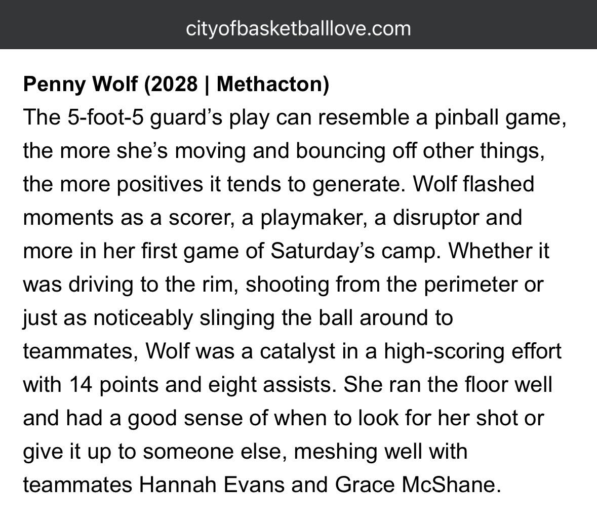 Penny Wolf (@pennywolf_2028) on Twitter photo Thanks <a href="/hooplove215/">CityofBasketballLove</a> for the write-up and for running a great camp on Saturday! <a href="/LadyRunnin/">Lady Runnin Rebels</a> <a href="/MHS_GirlsBBall/">MethactonGirlsBBall</a>
cityofbasketballlove.com/news_article/s… Thanks <a href="/hooplove215/">CityofBasketballLove</a> for the write-up and for running a great camp on Saturday! <a href="/LadyRunnin/">Lady Runnin Rebels</a> <a href="/MHS_GirlsBBall/">MethactonGirlsBBall</a>
cityofbasketballlove.com/news_article/s…
