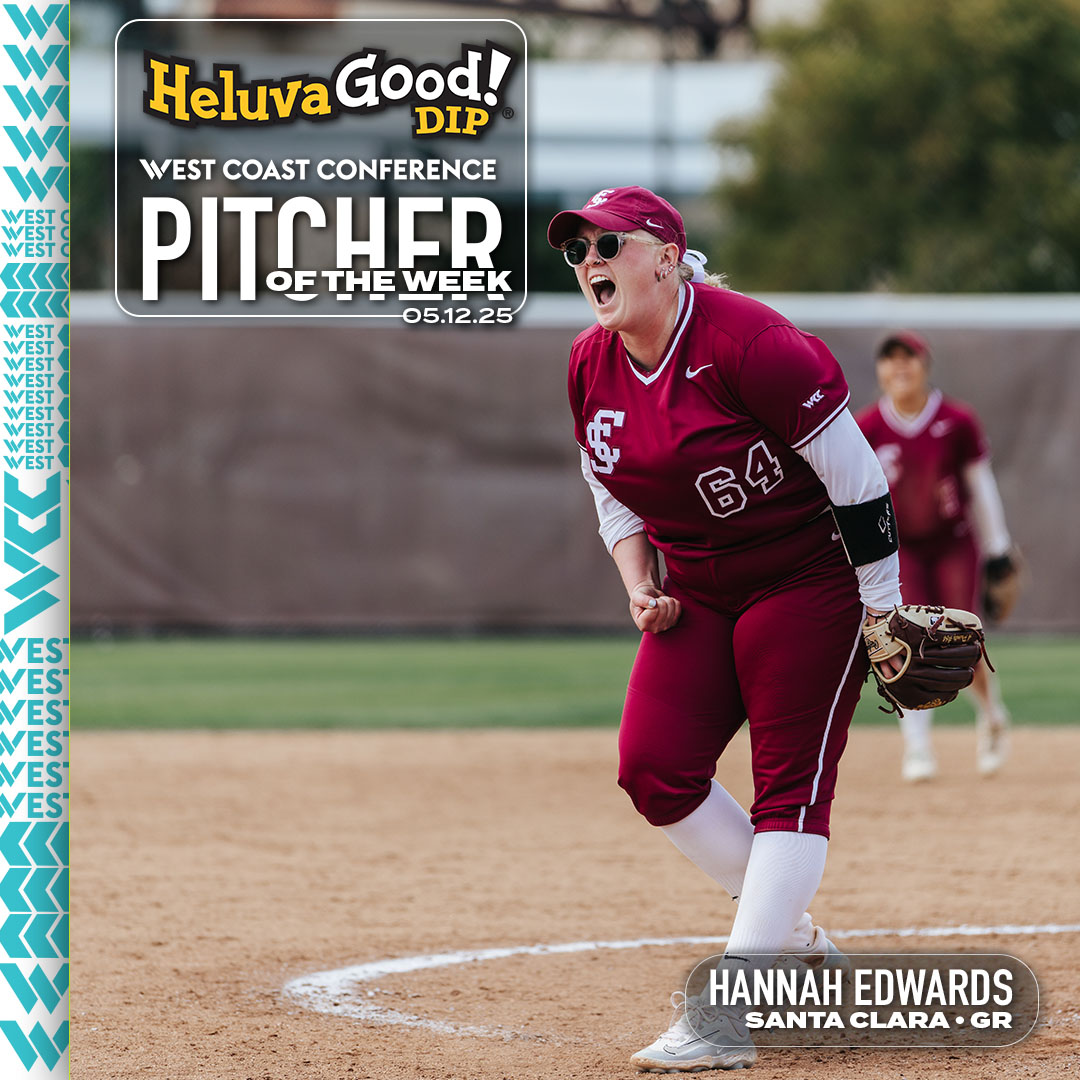𝗧𝗵𝗲 <a href="/HeluvaGoodDip/">Heluva Good!</a> #WCCSports 𝗦𝗼𝗳𝘁𝗯𝗮𝗹𝗹 𝗪𝗲𝗲𝗸𝗹𝘆 𝗔𝘄𝗮𝗿𝗱𝘀

🥎 Taylor Lane, <a href="/GaelsSoftball/">Saint Mary's Softball</a> 
🥎 Hannah Edwards, <a href="/SCUSoftball/">Santa Clara Softball</a>

🗒️ bit.ly/4mckF2b
