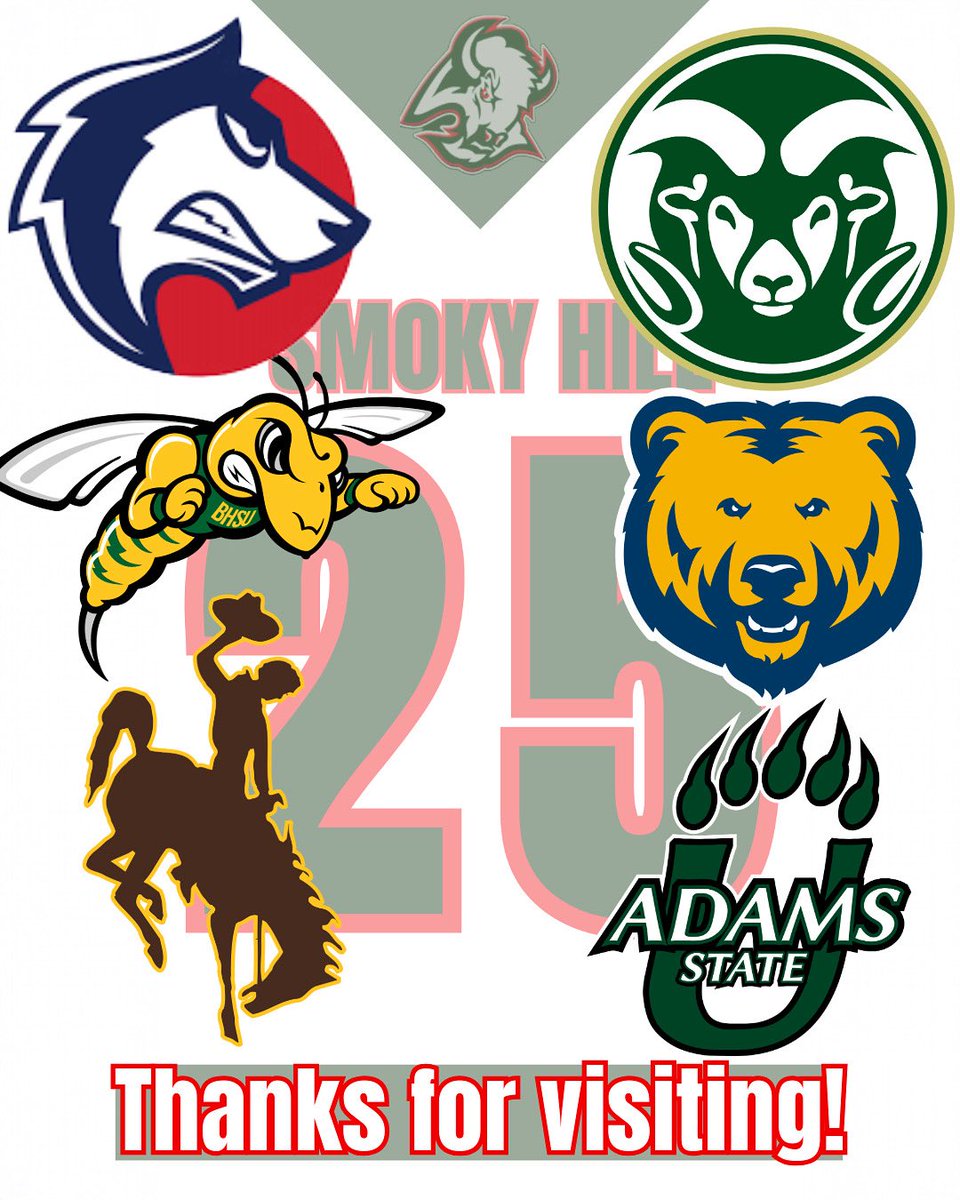 Smoky Hill Football (@shbufffootball) on Twitter photo Thank you to the schools who came to visit us this spring, looking for #nextlevel Buffs! #gobuffs #hillyeah Thank you to the schools who came to visit us this spring, looking for #nextlevel Buffs! #gobuffs #hillyeah