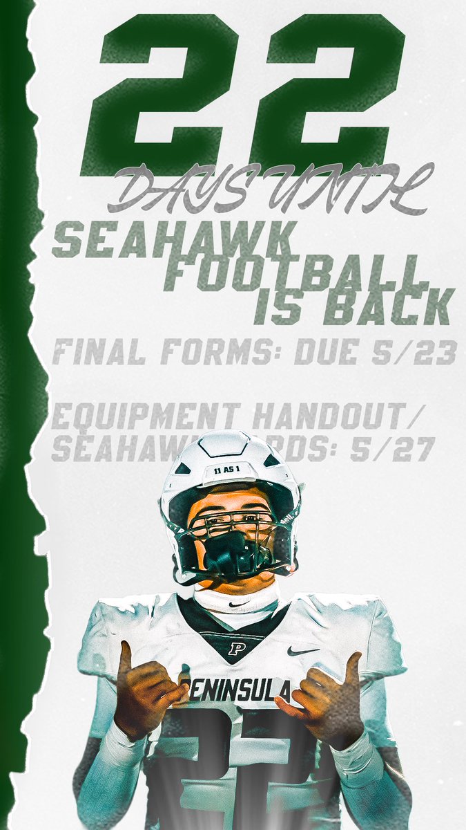 Don’t mind us… just not so patiently waiting 👀🦅

#11as1™️
#PurdyGrit 

<a href="/Peninsula1947/">Peninsula High School</a> <a href="/PenHSathletes/">Coach Filkins</a> <a href="/MaurotheCoach/">Coach Clay Mauro</a>