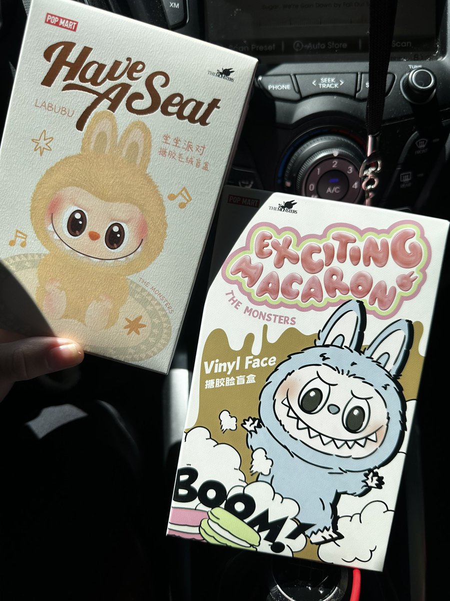 Can’t believe I actually hit on the app woohoo! My first Labubus 🥹