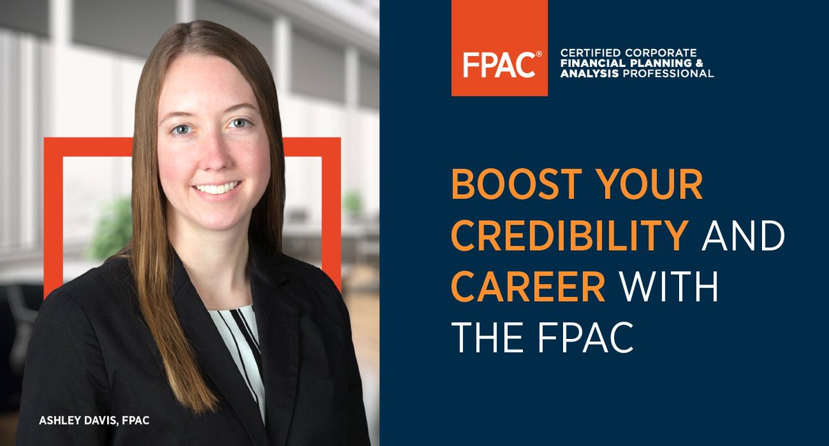 AFPonline's tweet image. Gain a competitive edge in the job market. Differentiate yourself with the FPAC certification, the only credential specifically designed for financial planning &amp;amp; analysis professionals. Apply by May 16 and save $100. #FinanceCareer #FPAC hubs.ly/Q03ls6Wy0