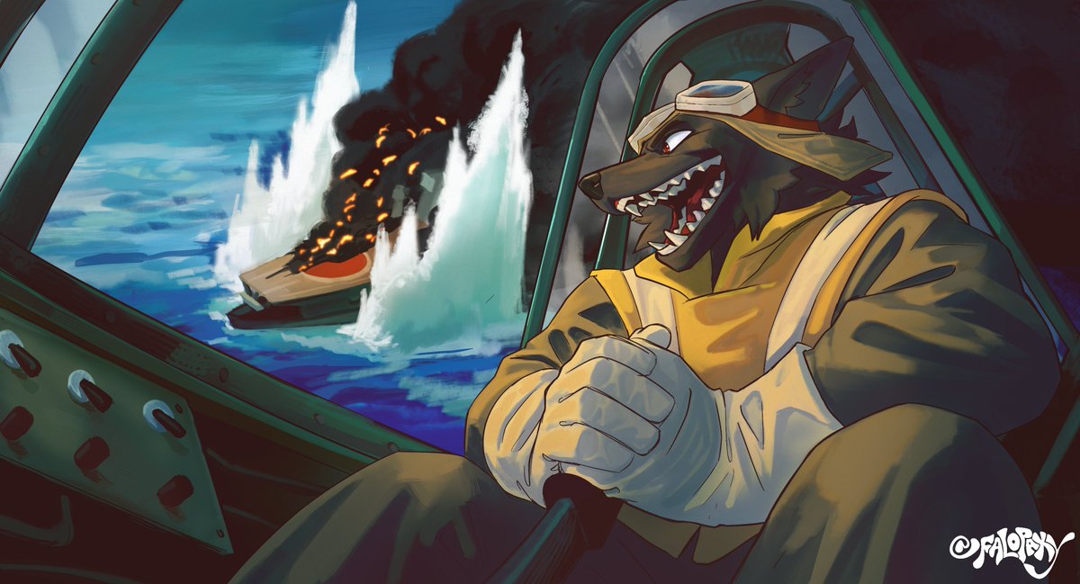 KNOWN MK-ULTRA ENJOYER (@siggywolp) on Twitter photo RAM IT HOME GIRLS. RAM IT HOME.
CREAM THE BASTARDS.
3 CARRIERS BURNING.
A month early from the actual Battle of Midway, but hey I ain't complaining.
Art by: <a href="/Falopaxy/">Paxy (comms closed)</a> RAM IT HOME GIRLS. RAM IT HOME.
CREAM THE BASTARDS.
3 CARRIERS BURNING.
A month early from the actual Battle of Midway, but hey I ain't complaining.
Art by: <a href="/Falopaxy/">Paxy (comms closed)</a>