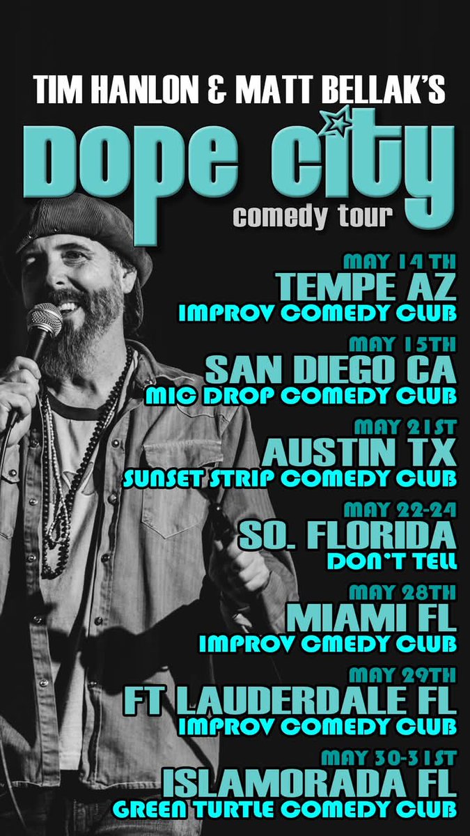 TimfromDa70s's tweet image. Coast to coast this month with the Dope City Comedy Tour.