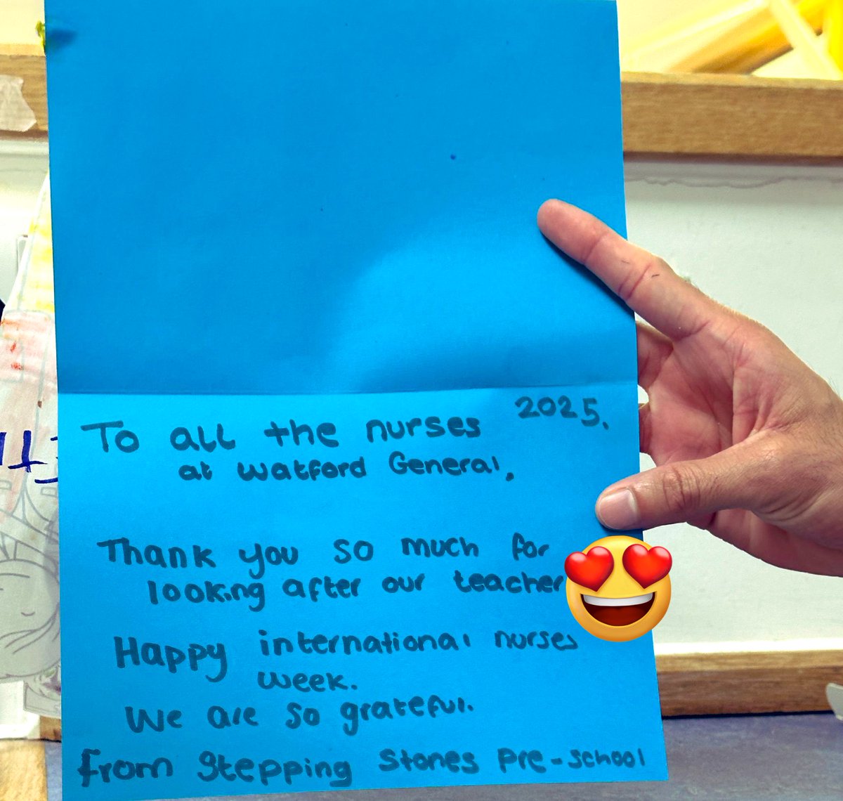 Acute admission unit level 1 (@unitacutelevel1) on Twitter photo What can make it more special then this thank you card from school children to say thank you for looking after there teacher. #InternationalNursesDay2025
<a href="/WHTHFFT/">West Herts FFT</a> What can make it more special then this thank you card from school children to say thank you for looking after there teacher. #InternationalNursesDay2025
<a href="/WHTHFFT/">West Herts FFT</a>