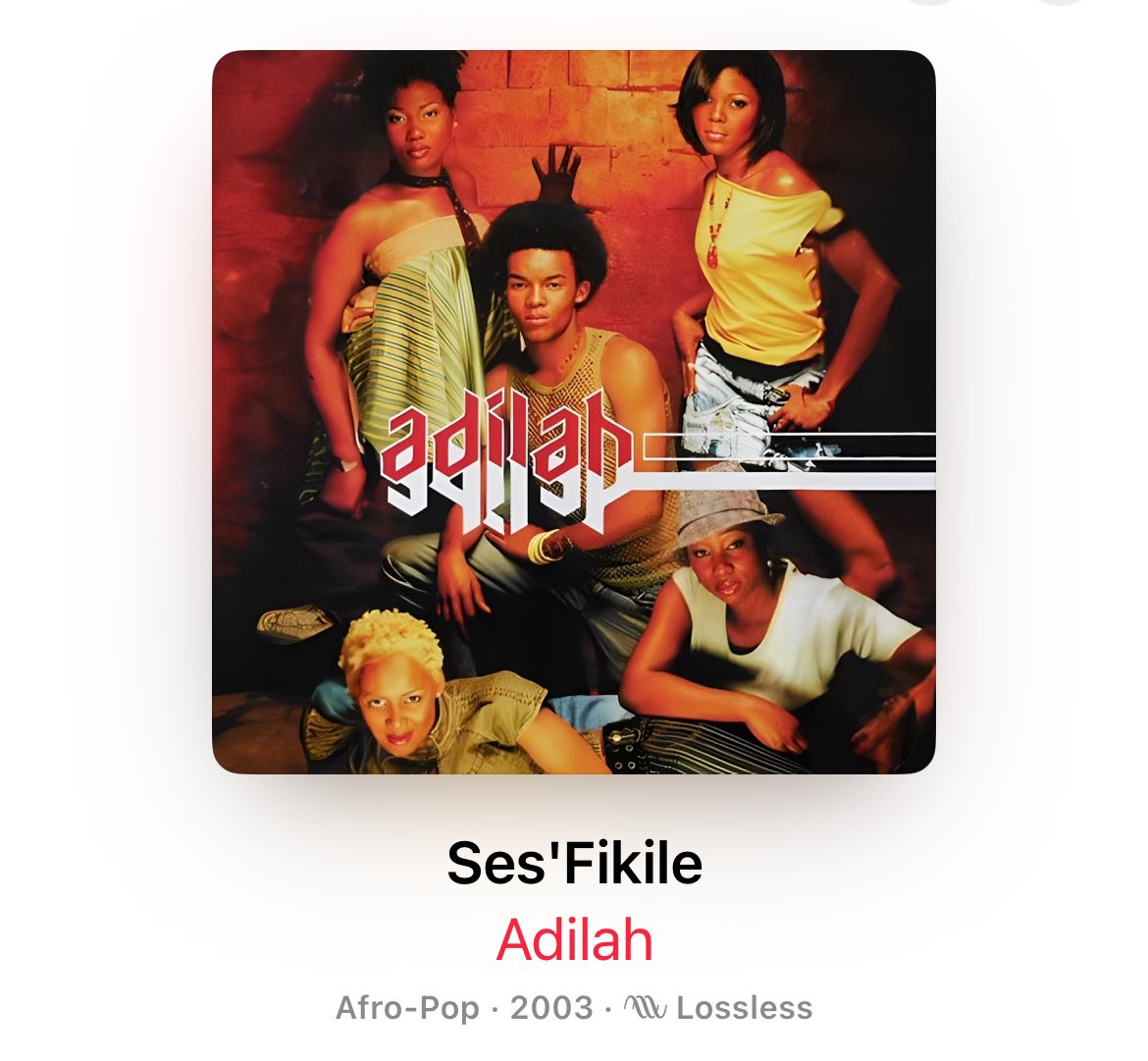 Finally! Adilah’s Ses’fikile (2003) is up on streaming platforms.