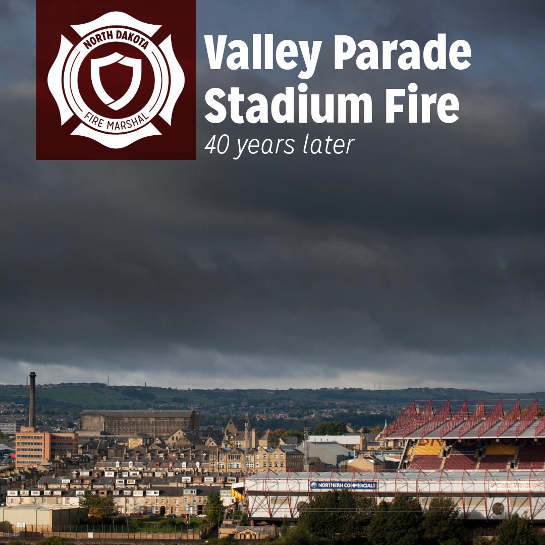 Yesterday marked the 40th anniversary of the Valley Parade Stadium fire that occurred in Bradford, West Yorkshire, England, on Saturday, May 11, 1985.

We covered the tragedy in this month's #HotTopicsBlog: bit.ly/4j3m0pp