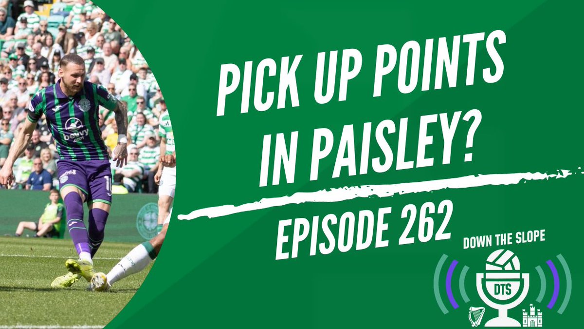PICK UP POINTS IN PAISLEY? | COMPLETING TEAM OF THE CENTURY | EP262

• Massive week for Hibernian Football Club 🥬 
• What do we need in Paisley? 👀
• 3rd is soooo close 🤏
• Top 5 Forwards of the century 🔥

📺 youtube.com/live/eeehLI3hq…

🎧 open.spotify.com/episode/2u1XNN…