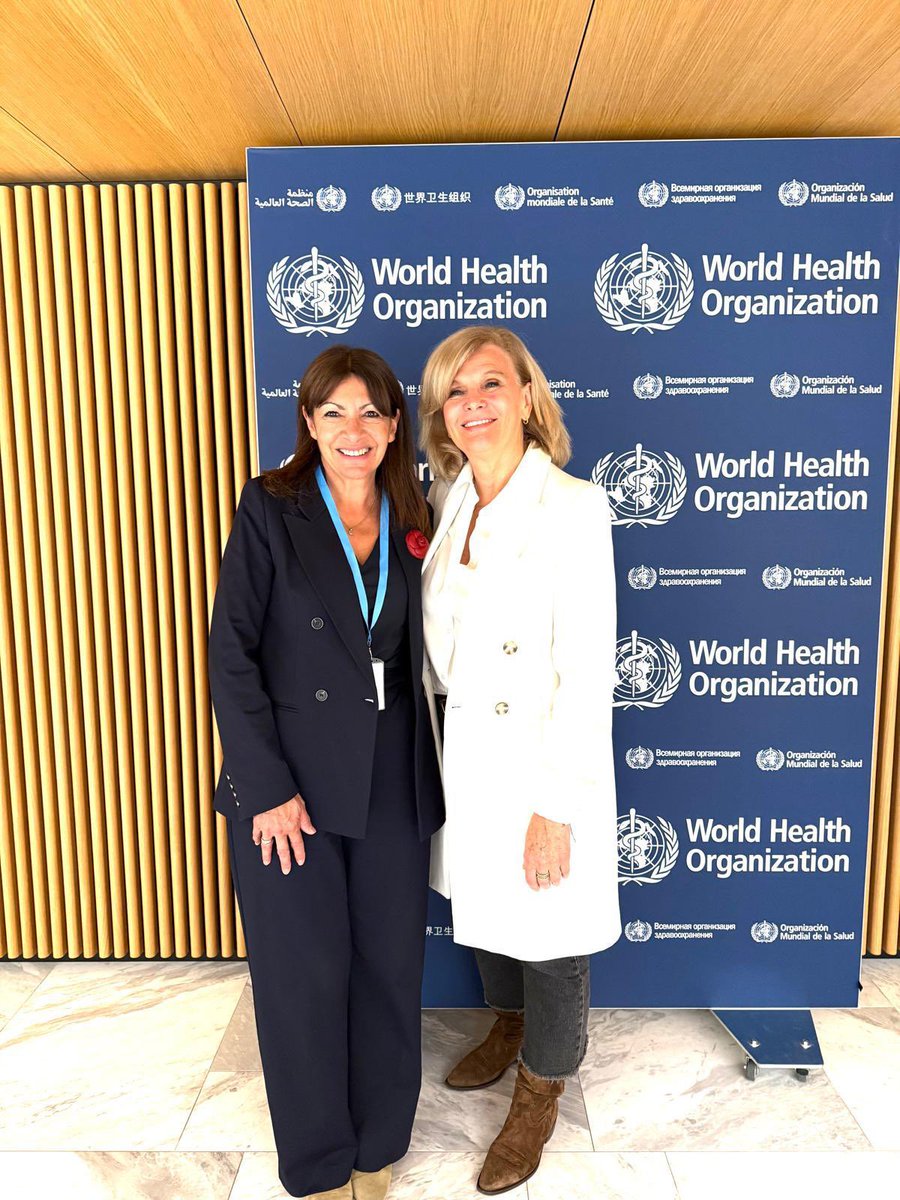 Dr Maria Neira (@drmarianeira) on Twitter photo It was a great pleasure to welcome Anne Hidalgo, the Mayor of Paris š«š·
We had very good discussions on the vital role of mayors in advancing public healthāa cause in which she is a true champion.<a href="/WHO/">World Health Organization (WHO)</a> <a href="/DrTedros/">Tedros Adhanom Ghebreyesus</a> It was a great pleasure to welcome Anne Hidalgo, the Mayor of Paris š«š·
We had very good discussions on the vital role of mayors in advancing public healthāa cause in which she is a true champion.<a href="/WHO/">World Health Organization (WHO)</a> <a href="/DrTedros/">Tedros Adhanom Ghebreyesus</a>