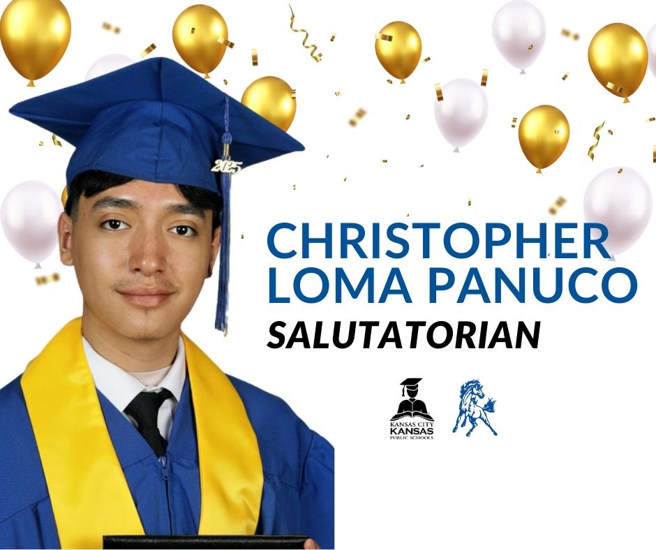 Congratulations to the F.L. Schlagle Valedictorian Ebelin Sagastume Duarte and Salutatorian Christopher Loma Panuco. #BetterEveryDay 🎓
