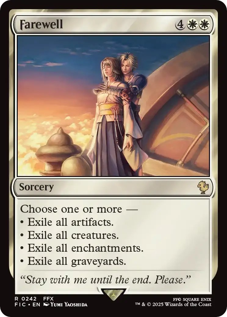 They can't do this to me.

#MTGxFINALFANTASY