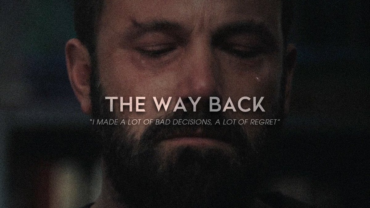 "They haven't been through what we've been through. They don't know what it's like to get knocked down and have to get back up again. They don't know what it is to fight." 

The Way Back | Regrets  

youtube.com/watch?v=J46d58…