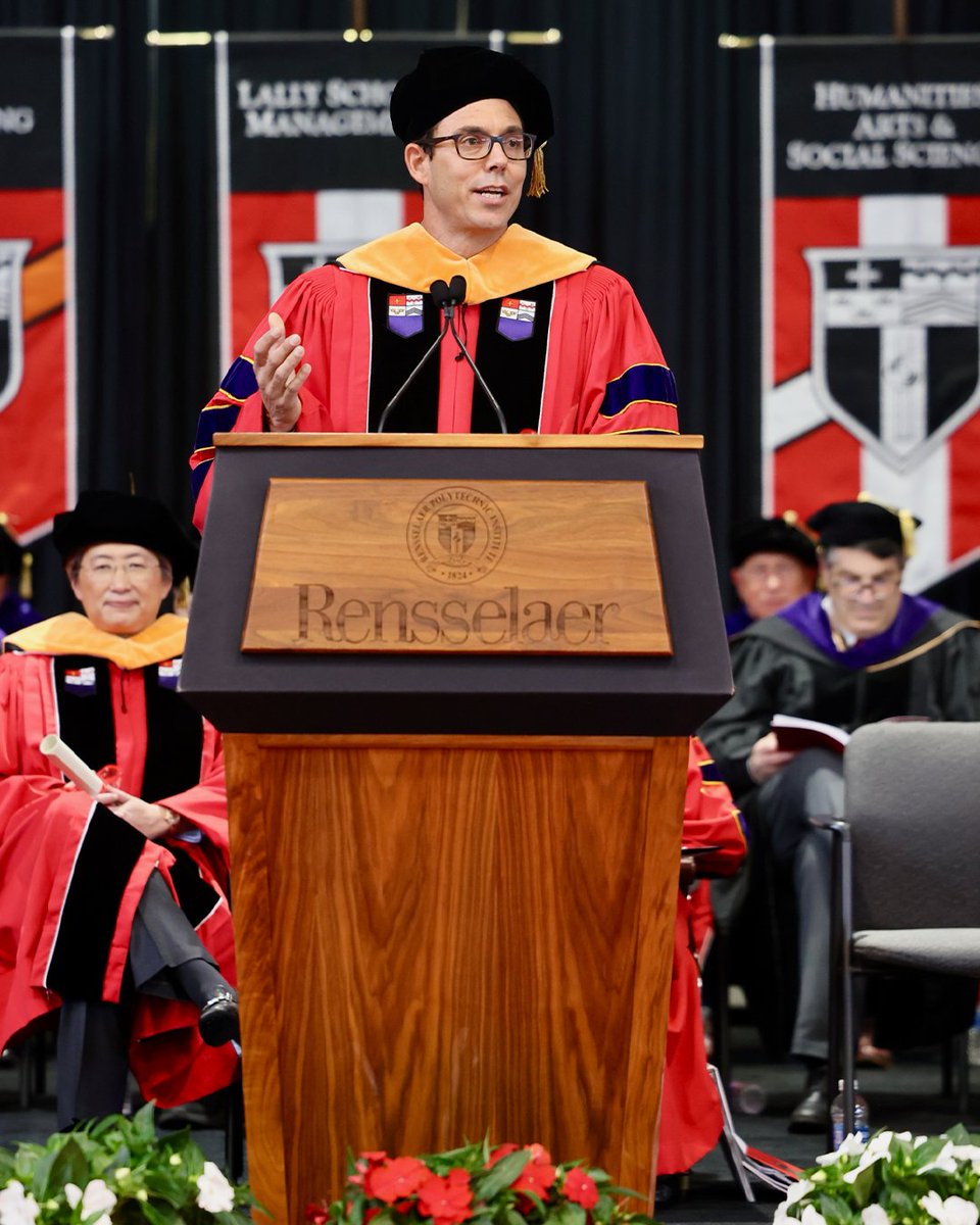 Rivian (@rivian) on Twitter photo .<a href="/RJScaringe/">RJ Scaringe</a> returned to <a href="/rpi/">Rensselaer Polytechnic Institute</a> to address the graduating class of 2025 and shared three key important lessons he learned ➡️ rivn.co/CommencementSp… .<a href="/RJScaringe/">RJ Scaringe</a> returned to <a href="/rpi/">Rensselaer Polytechnic Institute</a> to address the graduating class of 2025 and shared three key important lessons he learned ➡️ rivn.co/CommencementSp…