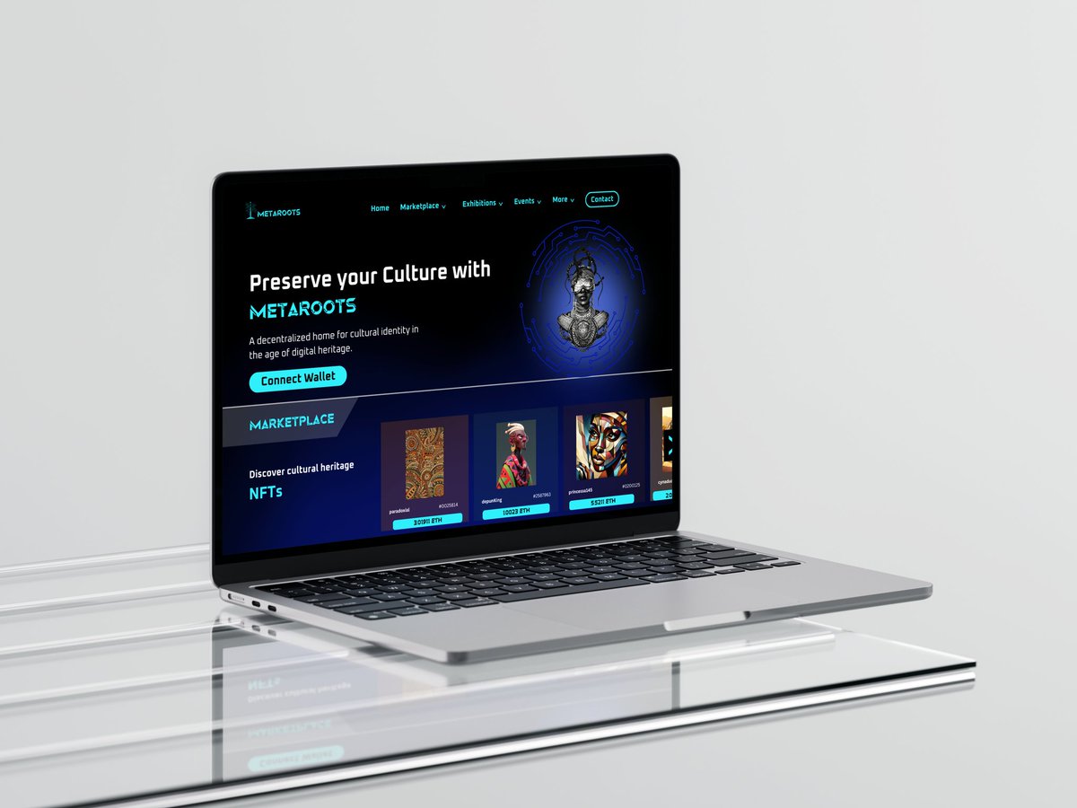 AlexesMado's tweet image. If your UI doesn’t make people feel something, it’s just decoration.

When I designed METAROOTS, 
I wasn’t chasing pretty, I was building a presence.
A digital home for culture.
A UI that speaks, preserves, empowers.

Would you explore a museum like this?

#web3UI #buildinpublic