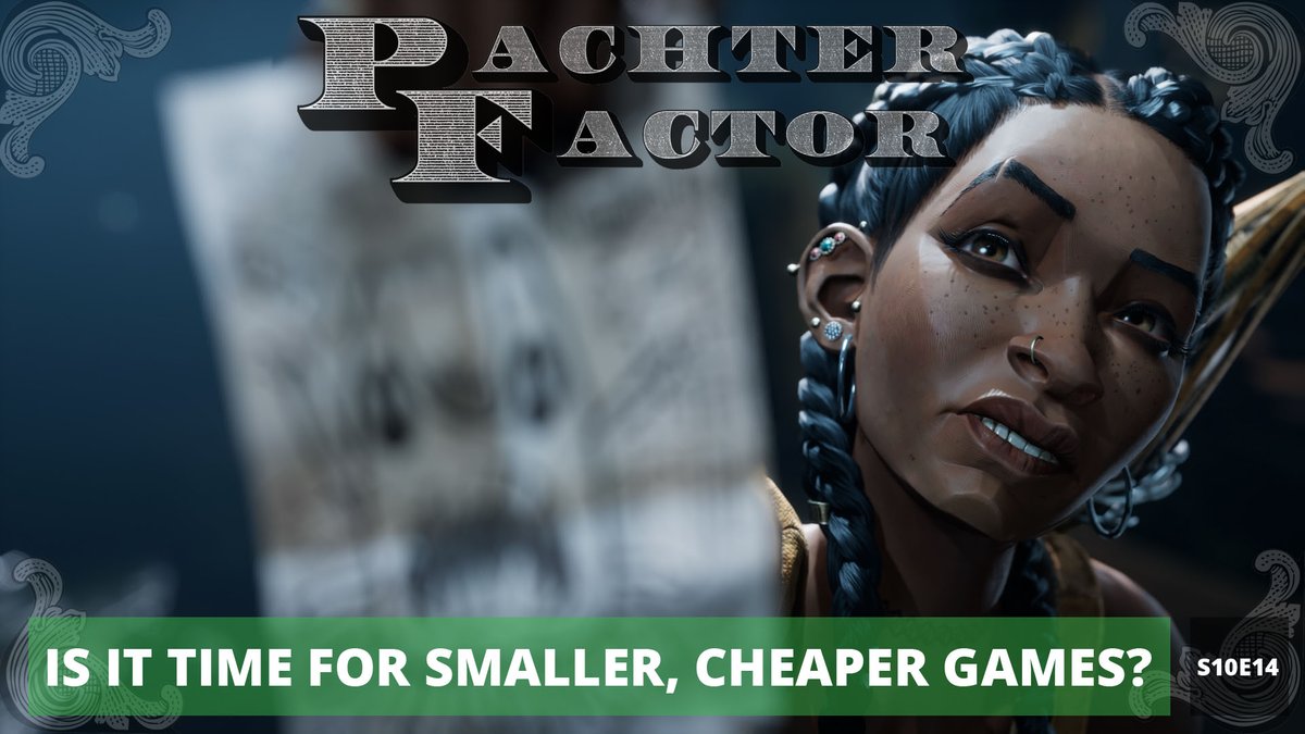With exploding dev costs and too many sequels/remakes/remasters is it time for smaller, cheaper games? Pachter Factor S10E14 is LIVE for patrons, Twitch Prime, and YouTube Members!
patreon.com/posts/128794120
siftd.net/content/149894…
twitch.tv/videos/2457104…
youtube.com/@SIFTDGames/co…