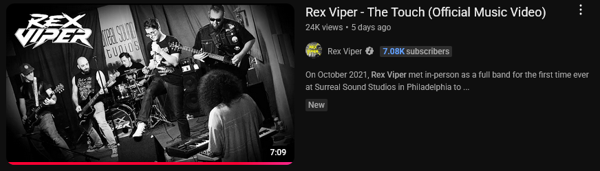 I don't know what's more surprising, Rex Viper putting out a new song or it being ok