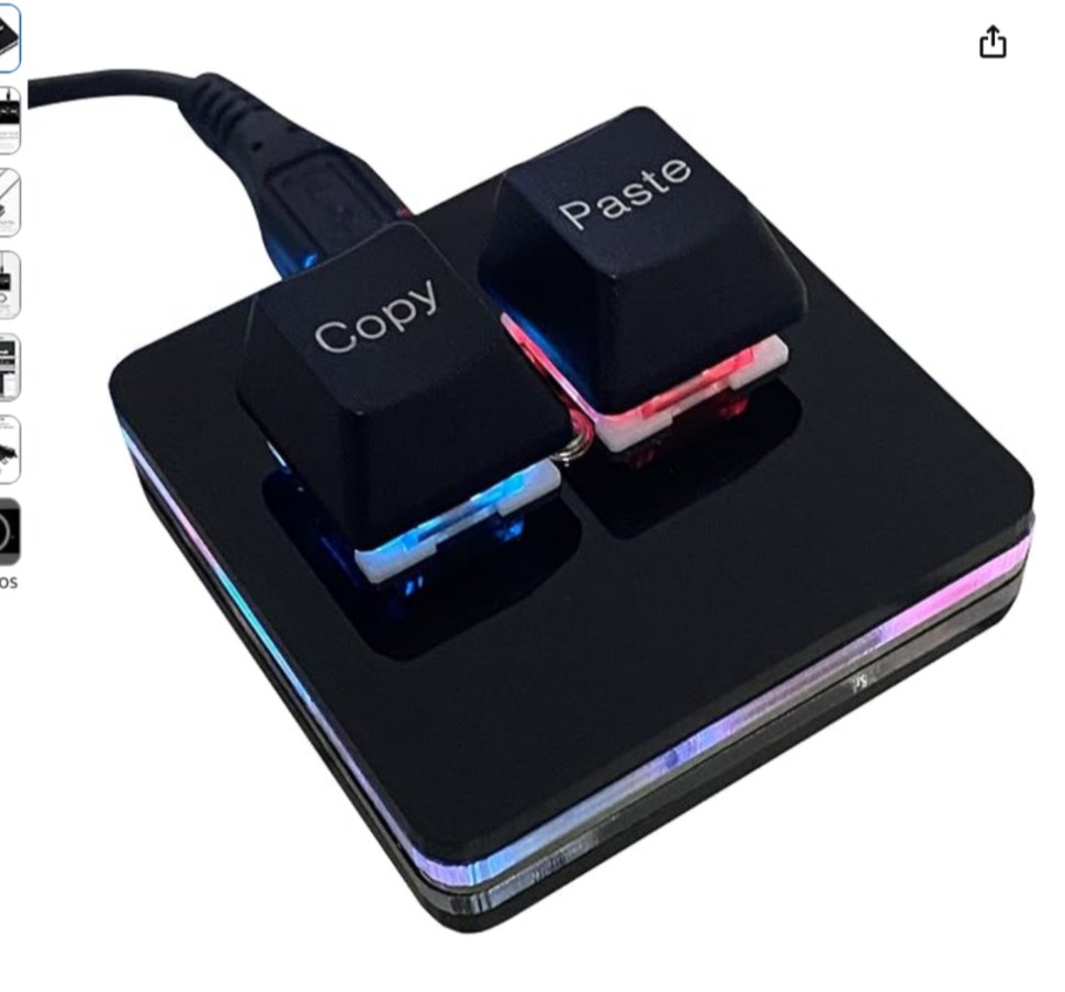 new keyboard, 100x dev incoming