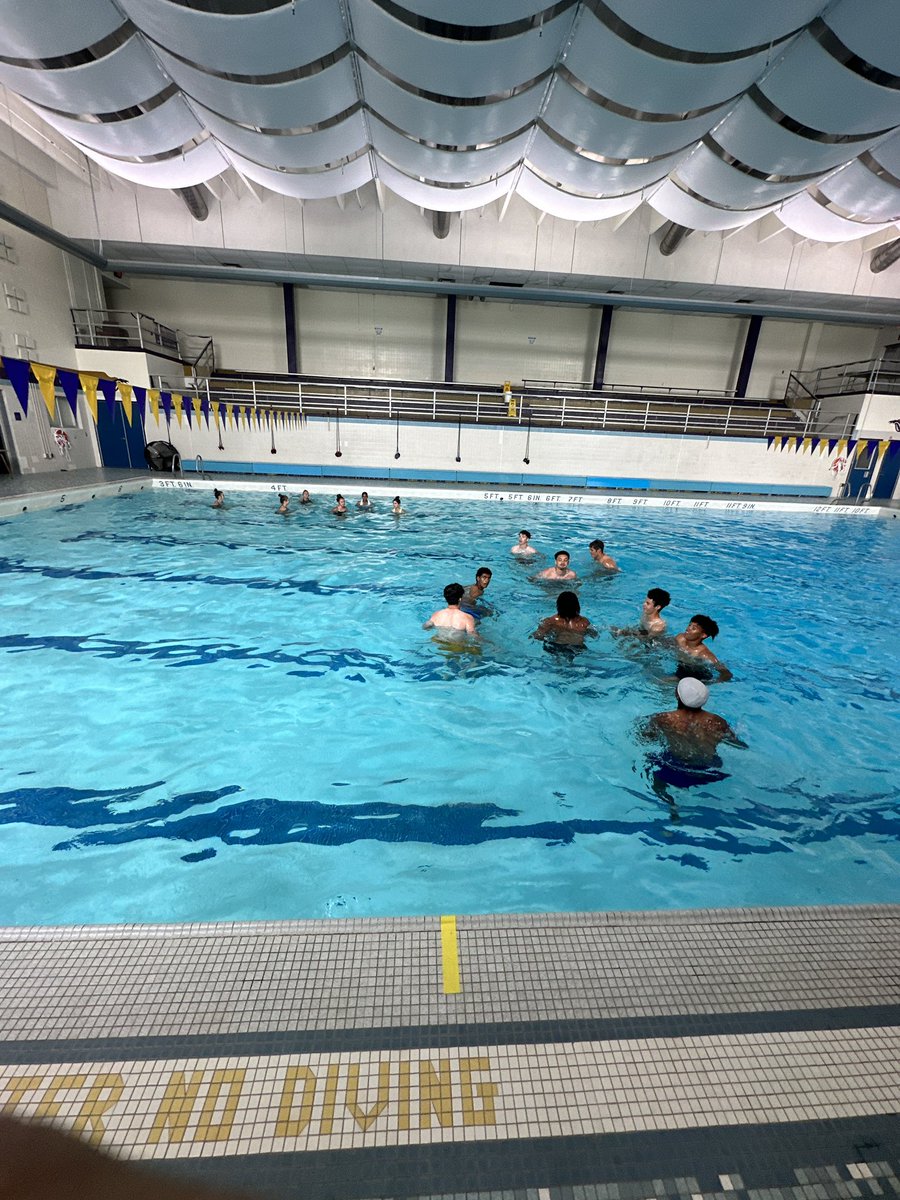 2 days out from WPIAL championships, pool recovery day, move the muscles easy on the joints and body. Olive Garden WPIAL qualifier dinner later (thank you boosters and sponsors)