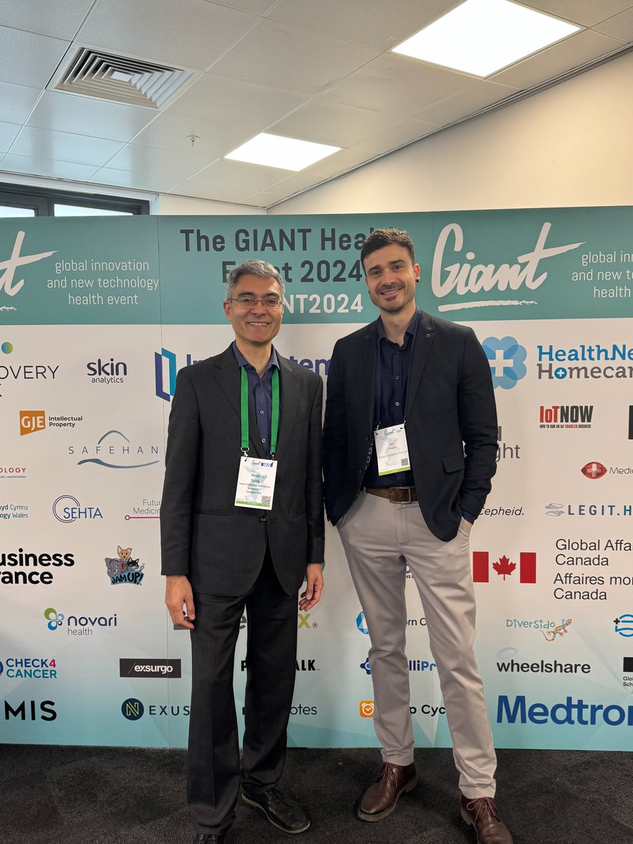 GIANT Health Event (@giant_health) on Twitter photo 🤔Who else did we meet at #GIANT2024?
We had the pleasure of connecting with Renos Savva Head of Innovation <a href="/discoverypark_/">Discovery Park</a> and Jon Faupel, Business Development Executive, Agenda Life Sciences.
They took a moment to pose at our GIANT Health photowall📸
🎟️bit.ly/3VU2PFD 🤔Who else did we meet at #GIANT2024?
We had the pleasure of connecting with Renos Savva Head of Innovation <a href="/discoverypark_/">Discovery Park</a> and Jon Faupel, Business Development Executive, Agenda Life Sciences.
They took a moment to pose at our GIANT Health photowall📸
🎟️bit.ly/3VU2PFD