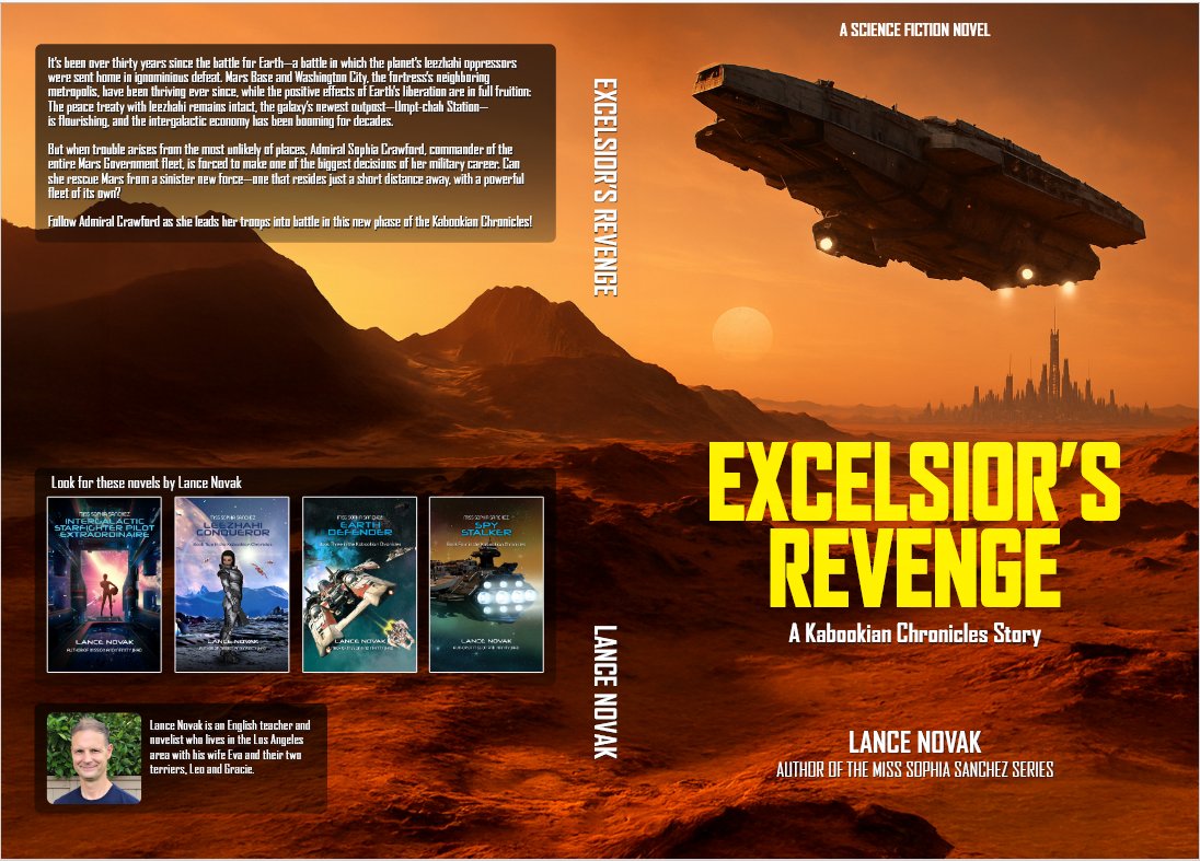 Excelsior's Revenge to be published this summer/fall! Book cover designed by Andrew Sniezek, graphic designer extraordinaire. Check him out on linkedin!

<a href="/AmazonKindle/">Kindle</a> <a href="/amazon/">Amazon</a> <a href="/BNBuzz/">Barnes & Noble</a> <a href="/Waterstones/">Waterstones</a> <a href="/Dymocksbooks/">@dymocksbooks</a> #Thriller #NewBook <a href="/LVUSD/">LVUSD</a> <a href="/WeAreCTA/">California Teachers Association</a> <a href="/Medium/">Medium</a> <a href="/theacornonline/">The Acorn Online</a>