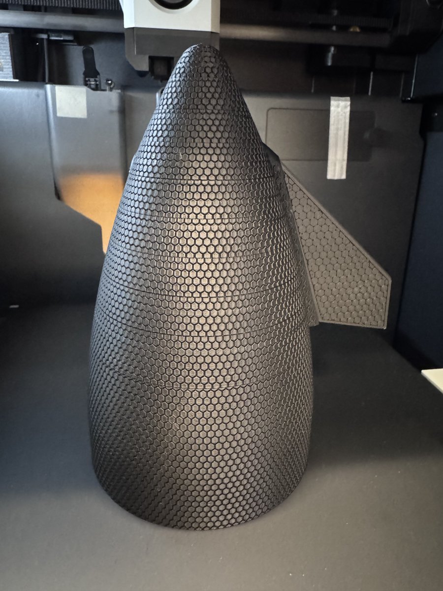 Football Guy π π (@raldi616) on Twitter photo Starship V2 progress.  Missing an ear still.  
Anyone else out there 3D print anything from <a href="/SpaceX/">SpaceX</a> or <a href="/NASA/">NASA</a>? 
Iβd like to see it!π Starship V2 progress.  Missing an ear still.  
Anyone else out there 3D print anything from <a href="/SpaceX/">SpaceX</a> or <a href="/NASA/">NASA</a>? 
Iβd like to see it!π