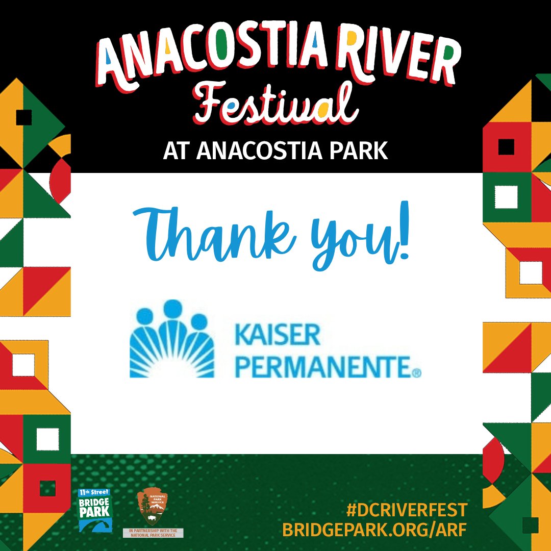 The Anacostia River Festival is back on Saturday, May 17, 2025, from 1–5 PM — and it's packed with fun, music, and outdoor adventure! Huge thanks to our  River Heroes sponsors we couldn’t do it without your support thank you! 
bridgepark.org/arf
#DCBridgePark