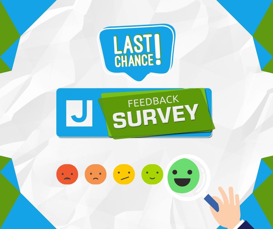 🚨 Last Chance! 🚨

Today’s the final day to shape the future of your JCC!

📝 Take our quick survey &amp; enter to WIN:
🎁 $100 Visa gift card
🏋️ JCC membership perks
☕ Café &amp; party discounts

👉 l8r.it/xNCy

#MyJCC #CommunityVoices #FutureOfTheJ