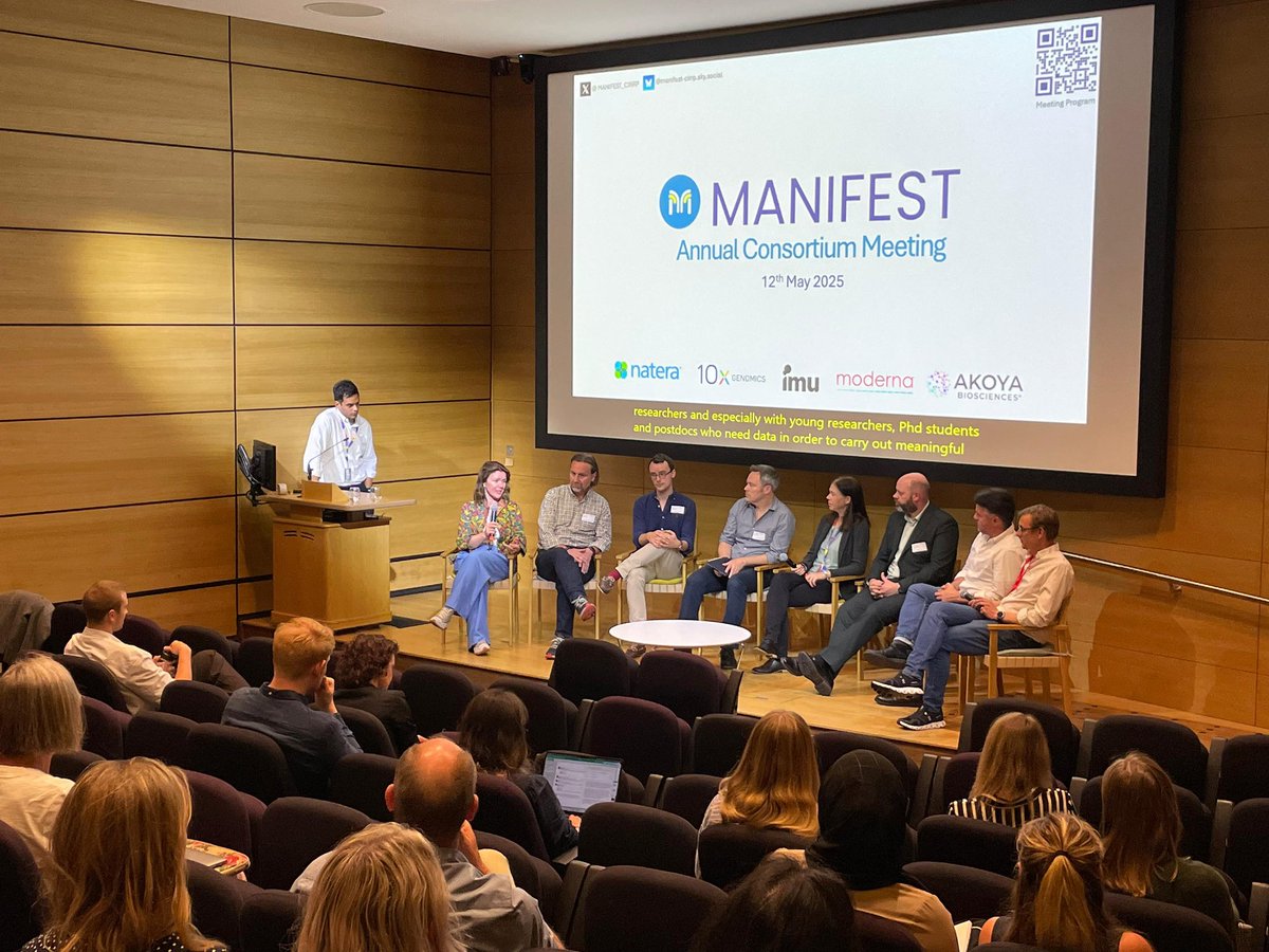 MANIFEST_CIRRP's tweet image. A thought-provoking first @MANIFEST_CIRRP consortium meeting 🧠!
📈👩💻 Spotlighting emerging data/technologies across the consortium!
🧬🏥Highlighting the critical importance of cross-collaboration and harmonisation across consortium partners!
Thank you to all in attendance!
