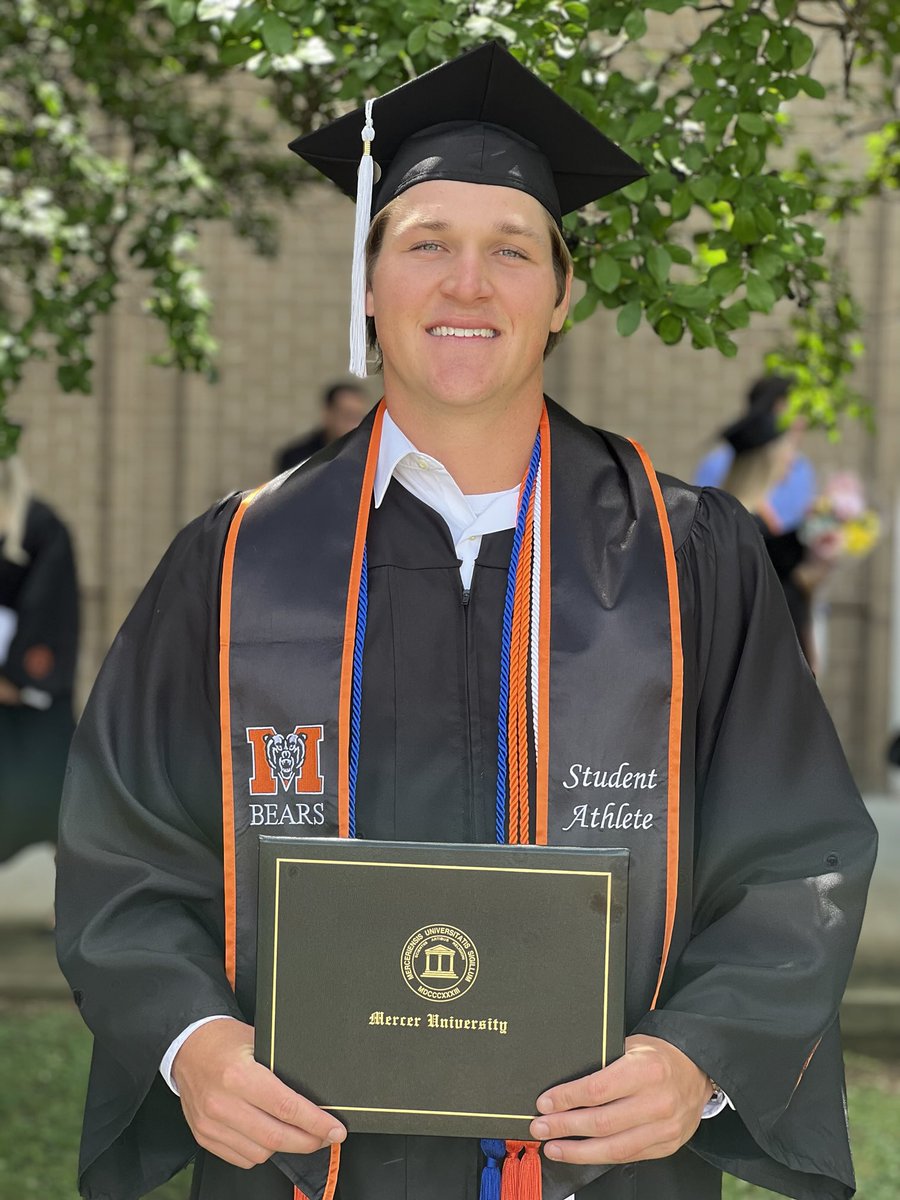 Congratulations Zachary! Summa cum laude #Mercer25
