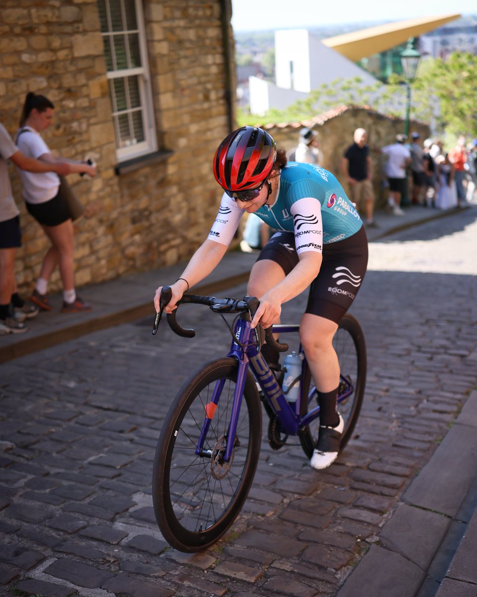 .<a href="/TeamBoompods/">Team Boompods</a> in yesterday's Rapha Lincoln Women's GP