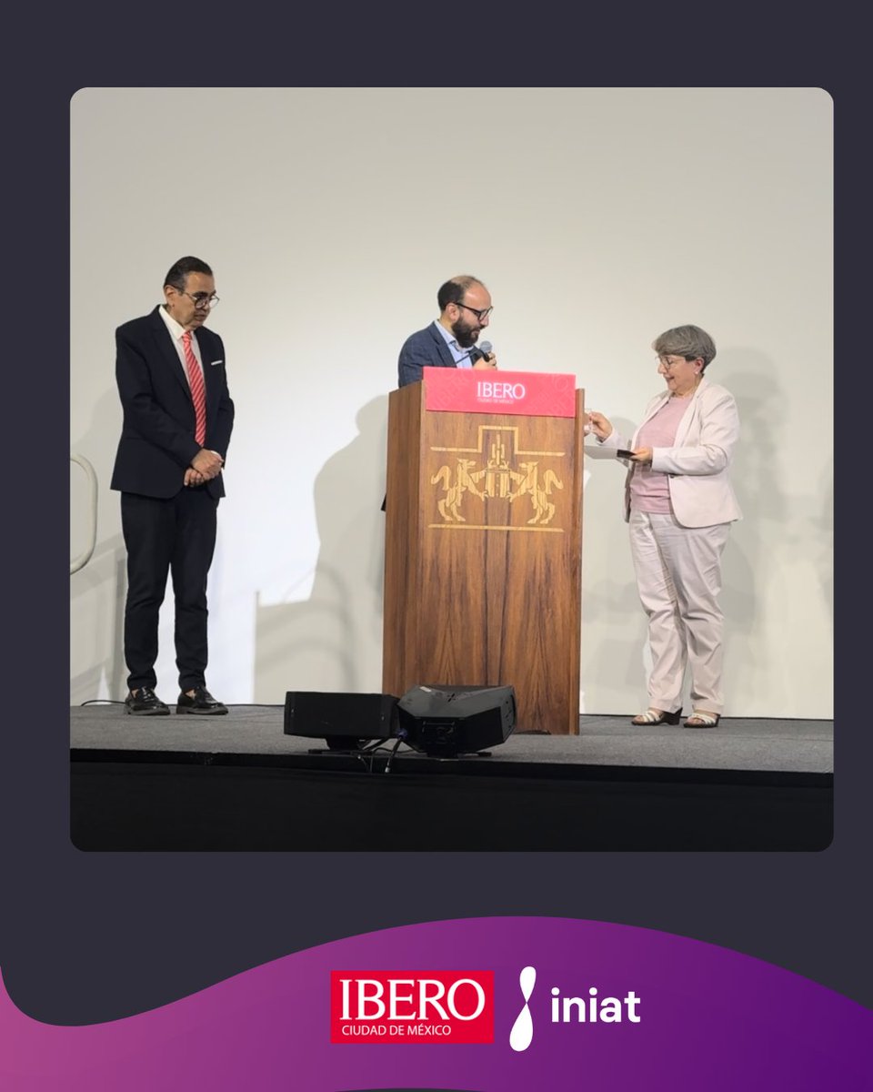 INIAT_IBERO's tweet photo. Celebramos el Día de las Ingenierías con la presencia de la Dra. Rossana Arroyo, Premio Ada Byron 2024. 
Su conferencia nos inspiró a pensar en la ciencia como un camino de equidad y transformación social. 👩‍🔬✨ 

#MujeresEnCiencia #InIAT #IberoMX https://t.co/PRb7g963O5
