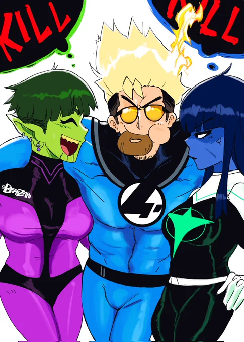 I need to draw them again soon after comms.. the movie IS coming up... 