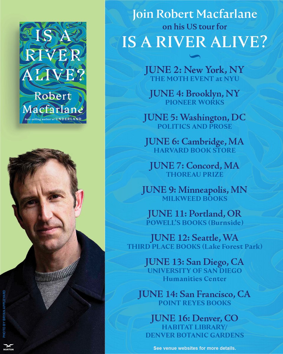 Matt Weiland (@mattweiland) on Twitter photo The astonishing new book from <a href="/RobGMacfarlane/">Robert Macfarlane</a> will be out in America next week, and he'll be doing events all over the country in June... The astonishing new book from <a href="/RobGMacfarlane/">Robert Macfarlane</a> will be out in America next week, and he'll be doing events all over the country in June...