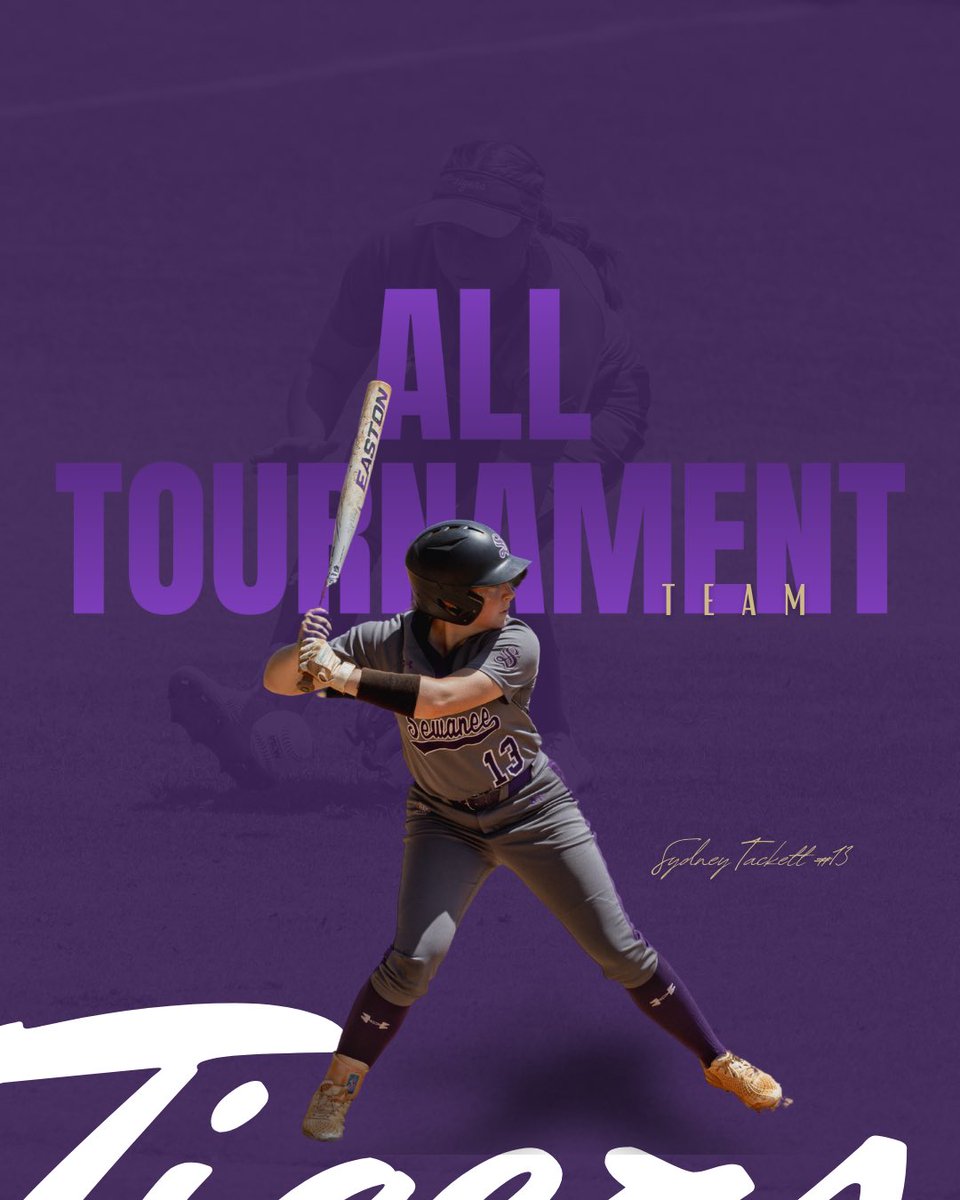 Congratulations to So. Sydney Tackett for being named to the SAA All-Tournament team! 

#ysr | #weoverme