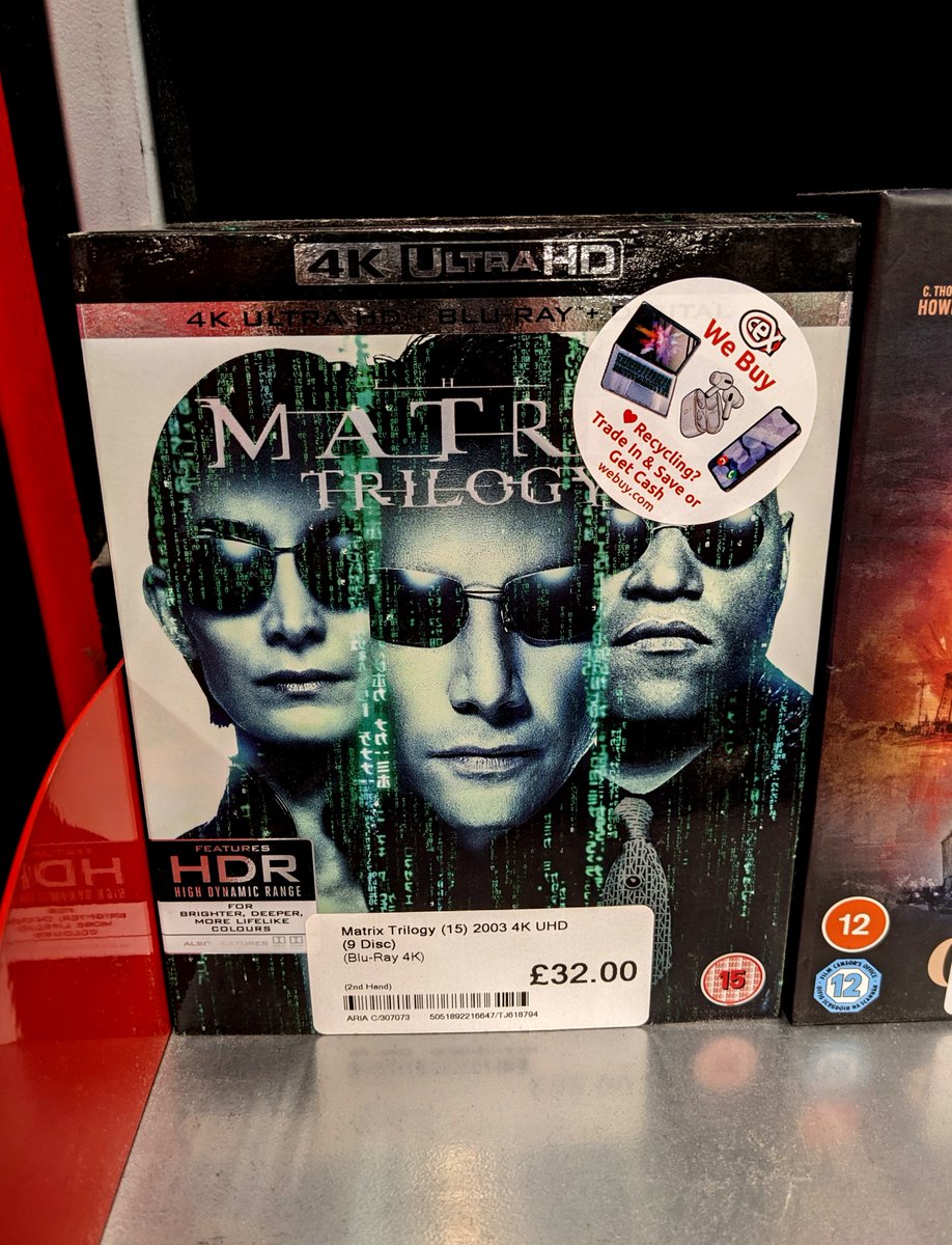 RetroCheating's tweet image. He&apos;s Beginning to Believe :D #MatrixTrilogy #4KUltraHD #Matrix #CEX #Films #Movies #TvSeries 

Feel Free to Sub to @RetroCheating on YouTube :D