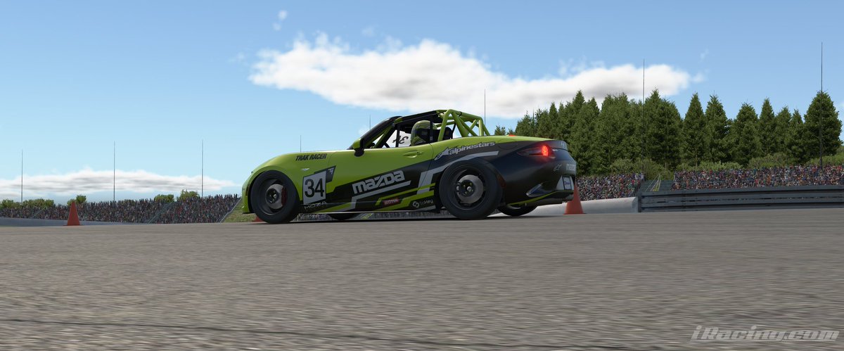 NXT GP iRacing | MX-5 Cup | Nürburgring

Q: P6
R1: P8
R2: P5

Someone spun in front of me in race 1. No way to avoid that. Suspension damage all race long.
Race 2 got spun around on lap 1 and crashed out just before the finish. Disappointing...