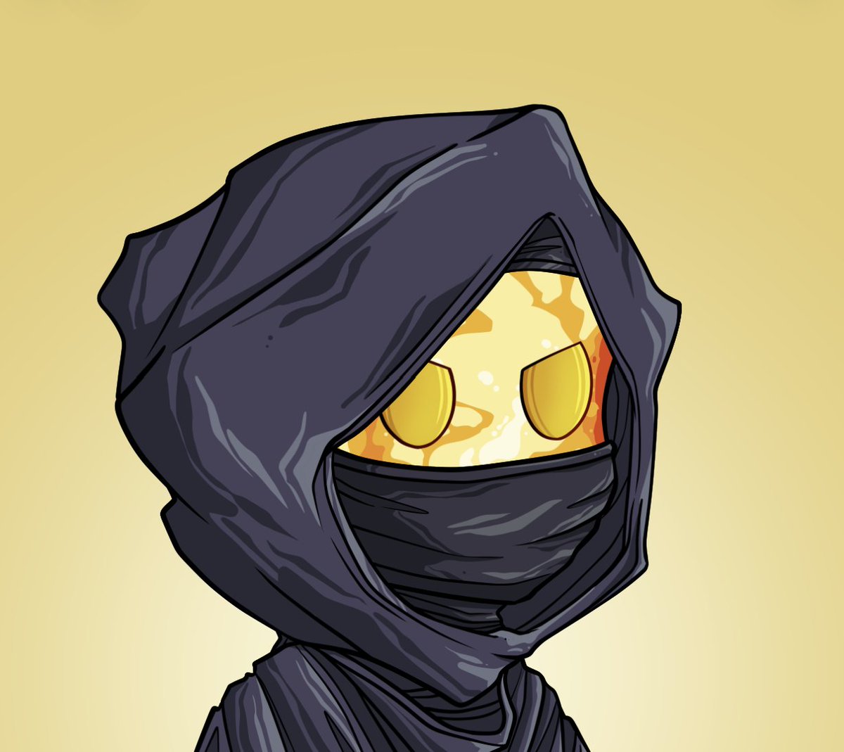 A Mysterious cult follows Elly everywhere he goes. 

Nobody knows who they are but just as they appear, they vanish. Rare, like an ancient flame. 

Embers.