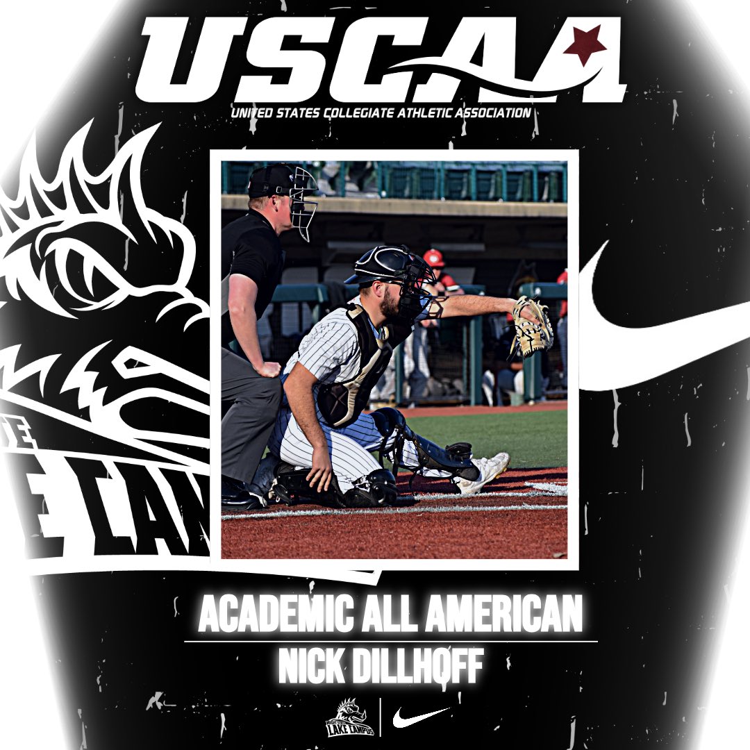 WSLakeAthletics's tweet image. 📚 USCAA Academic All-American Team📚

✅ Sr. Cade Meade 
✅ Sr. Nick Dillhoff
✅ Sr. Trever Sheets

@USCAA @wsulc_baseball @LakeCampus
