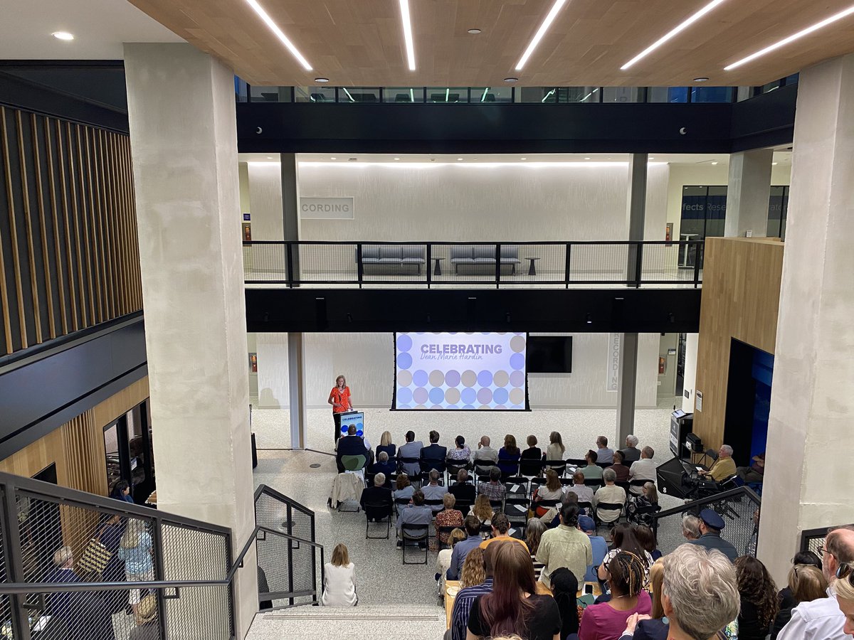 Ray Schmitt (@ray_schmitt39) on Twitter photo Heartwarming send off for our dean, <a href="/mariehardinpsu/">Marie Hardin</a> before she takes on her new role as the president of <a href="/Quinnipiac/">Quinnipiac</a>. She is the epitome of #BellisarioProud Heartwarming send off for our dean, <a href="/mariehardinpsu/">Marie Hardin</a> before she takes on her new role as the president of <a href="/Quinnipiac/">Quinnipiac</a>. She is the epitome of #BellisarioProud