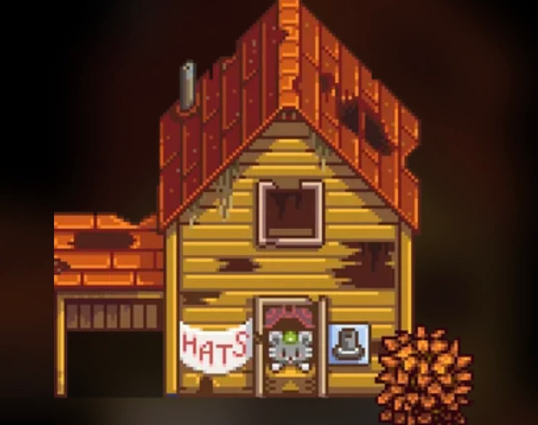 RubyRage's tweet photo. @ConcernedApe  if we're lucky enough to get another update on SDV, Can we please fix the place up for the little hat mouse 🤞🥹 Like each hat sold pays for an improvement or Maybe we do it through robin via community upgrade? https://t.co/wOHWvNYmPO